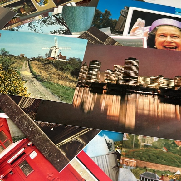 Vintage Postcards Travel Lot 83 Cards From Various Countries Junk Journals Craft - Picture 5 of 10